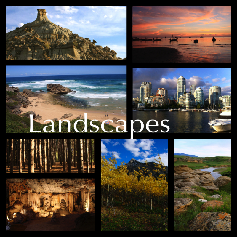 Landscape Collage